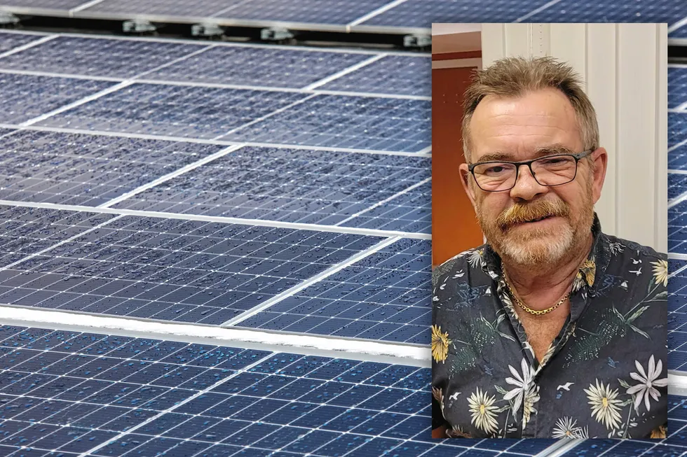 Ingemar Bråten startet selskapet Solparken Bø. I sommer måtte han gi opp satsingen.