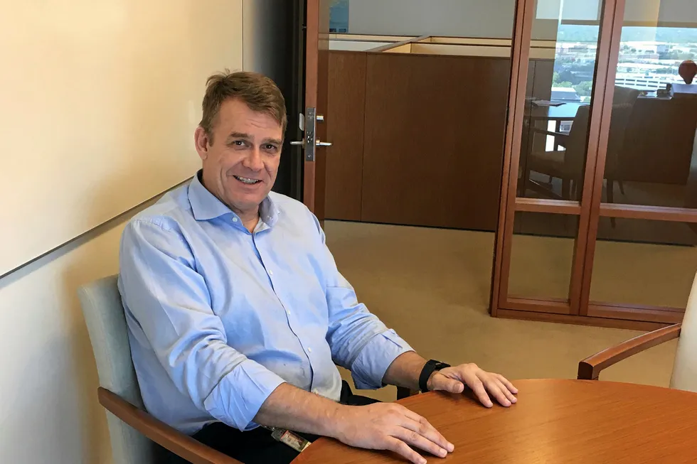 Optimistic: Hess vice president offshore Gerbert Schoonman