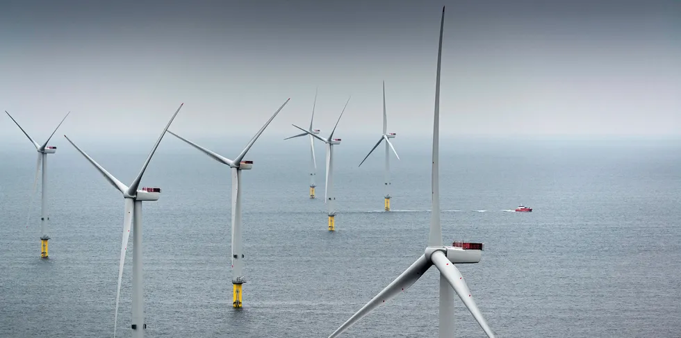 The UK's 320MW Walney Extension West offshore wind farm