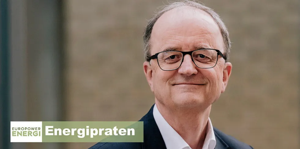 Konsernsjef Eimund Nygaard i Lyse.