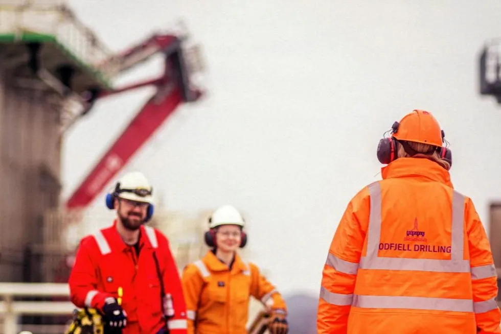 Busy schedule: Odfjell Drilling has lots of work lined up for its rigs.