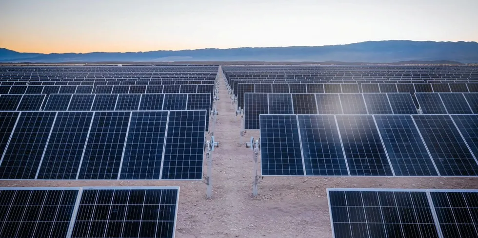 Guañizuil IIA Solar Park i Argentina eies av Equinor og Scatec.