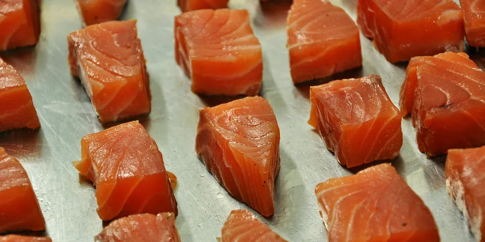 After reaching very high levels, salmon prices are starting to neutralize again.