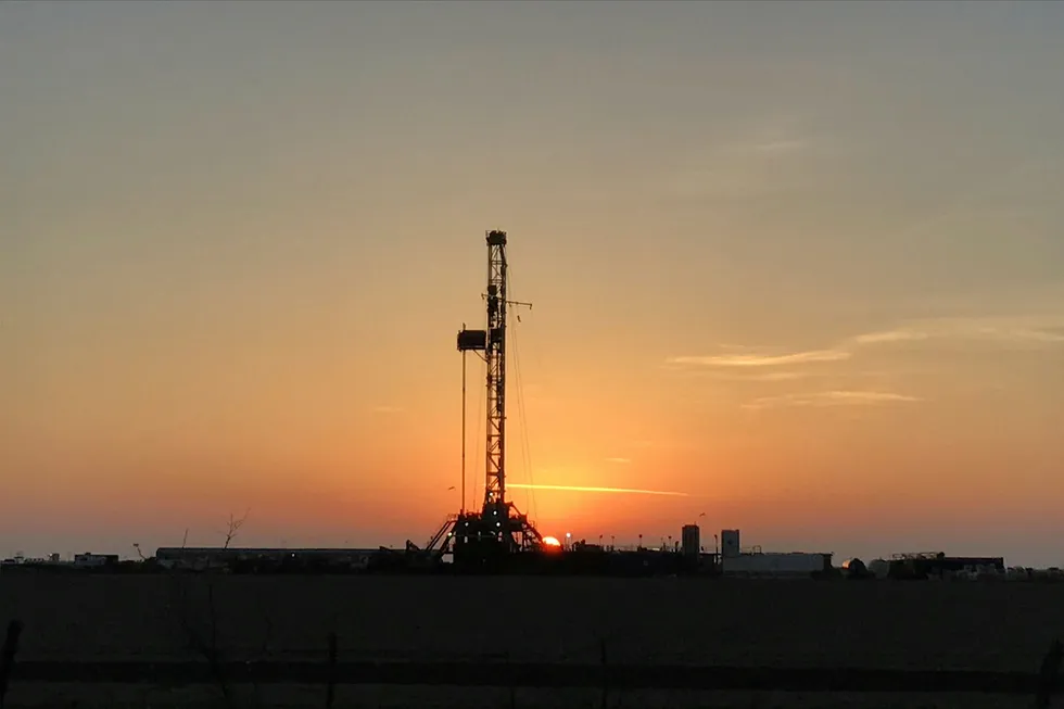 Permian: rig count down by 148 compared to last year