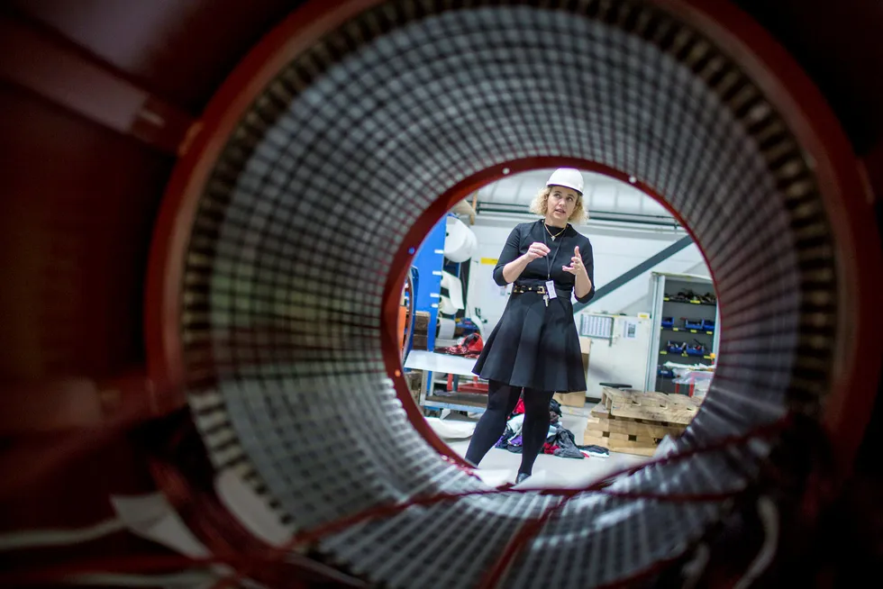 Elektromekanikkfirmaet Karsten Moholt var i 72 år ledet av et familiemedlem, men i november meldte administrerende direktør Linn Cecilie Moholt overgang til Statoil. Nå har HitecVision inngått en betinget kjøpsavtale. Foto: Eivind Senneset