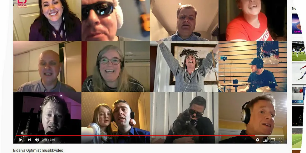 Selv om koronakrisen har tvunget Eidsiva Energis ansatte ut i hjemmekontor, har den enn så lenge hatt lite å si for kontantstrømmen første kvartal.