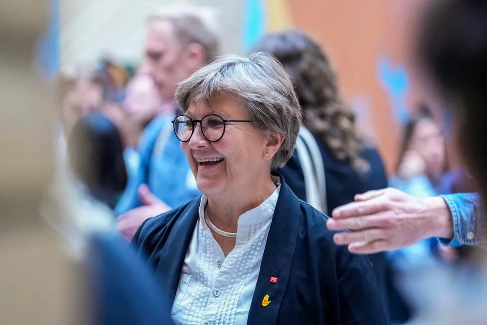 Valgkomiteens Mette Nord skal legge frem innstilling på ny LO-leder på kongressen torsdag.