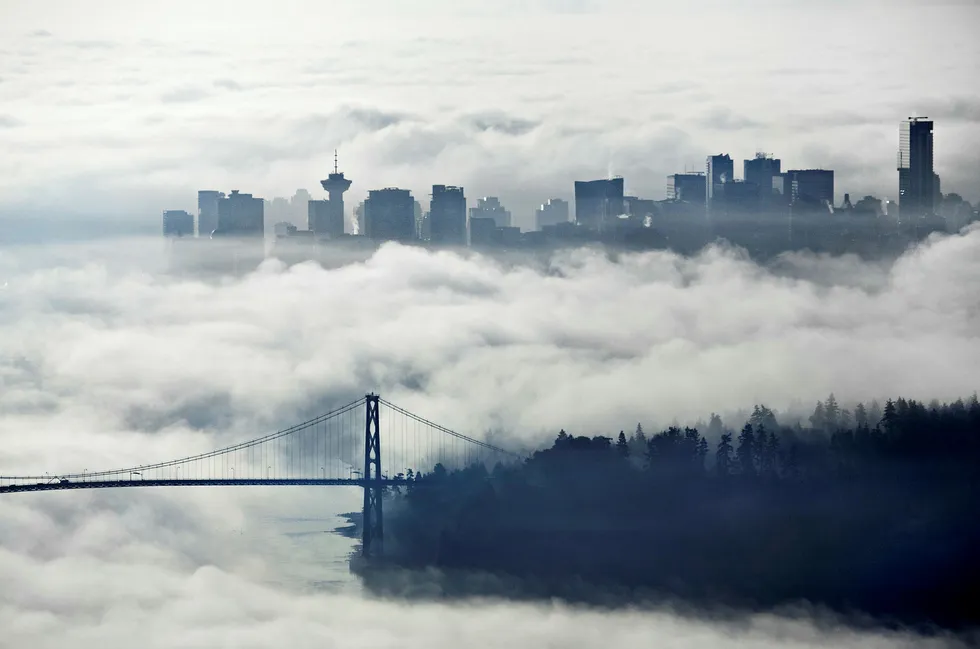 Boligprisenen i Vancouver steg 25 prosent i fjor. Foto: Andy Clark/Reuters/NTB scanpix