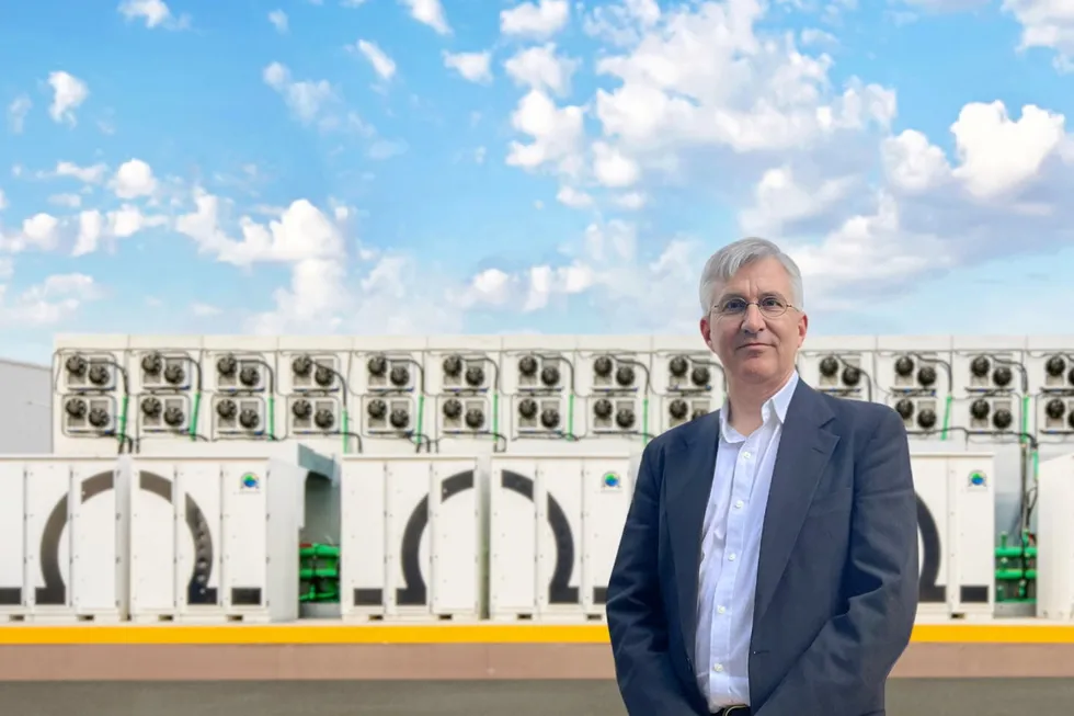 Arne Ballantine, CEO of Ohmium.