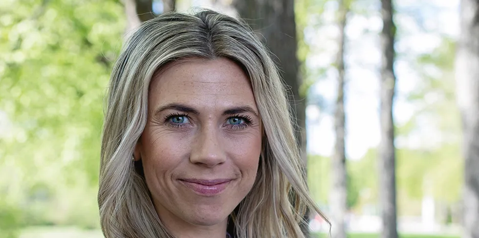 I starten av april startet Stine Sannæss i en ny stilling i Statkraft.