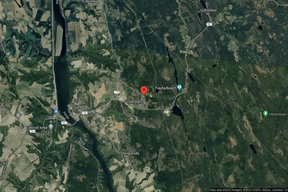 Området rundt Brenntoppen 23, Eidsvoll, Viken