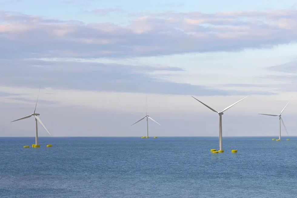 Pentland Floating Offshore Wind Farm skal bygges utenfor kysten av Nord-Skottland.