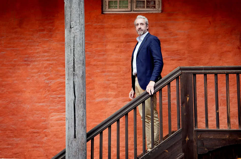 Oslo. 09.08.16. Olaf Thommessen - jobber i Bedriftsforbundet. Foto: Elin Høyland--- Foto: Elin Høyland,,