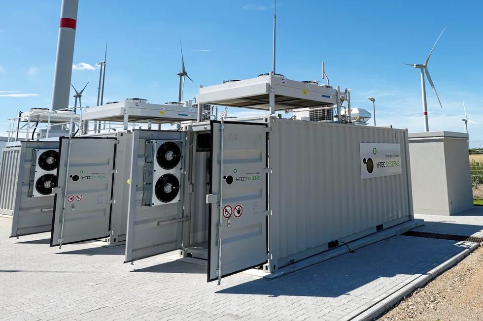 H-TEC Systems PEM electrolysers.
