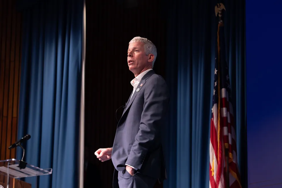 US energy secretary Chris Wright