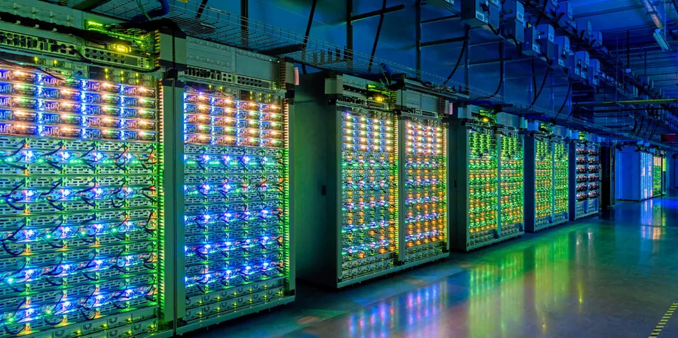 The Google datacentre in Belgium.