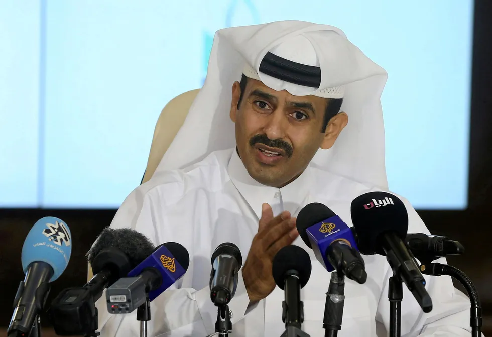 International expansion: QatarEnergy chief executive Saad Sherida Al Kaabi.