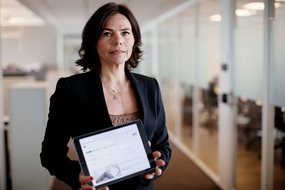 – Vi har gjort en feil i selve uttrekket av data slik at vi ikke fikk med oss de aksjer som eies gjennom aksjesparekonto, sier kommunikasjonsdirektør Mariken Holter i Skatteetaten. Foto: Baard Brinchmann Loevvig/Skatteetaten/NTB Scanpix