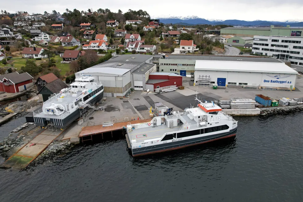 Oma Baatbyggeri på Stord.