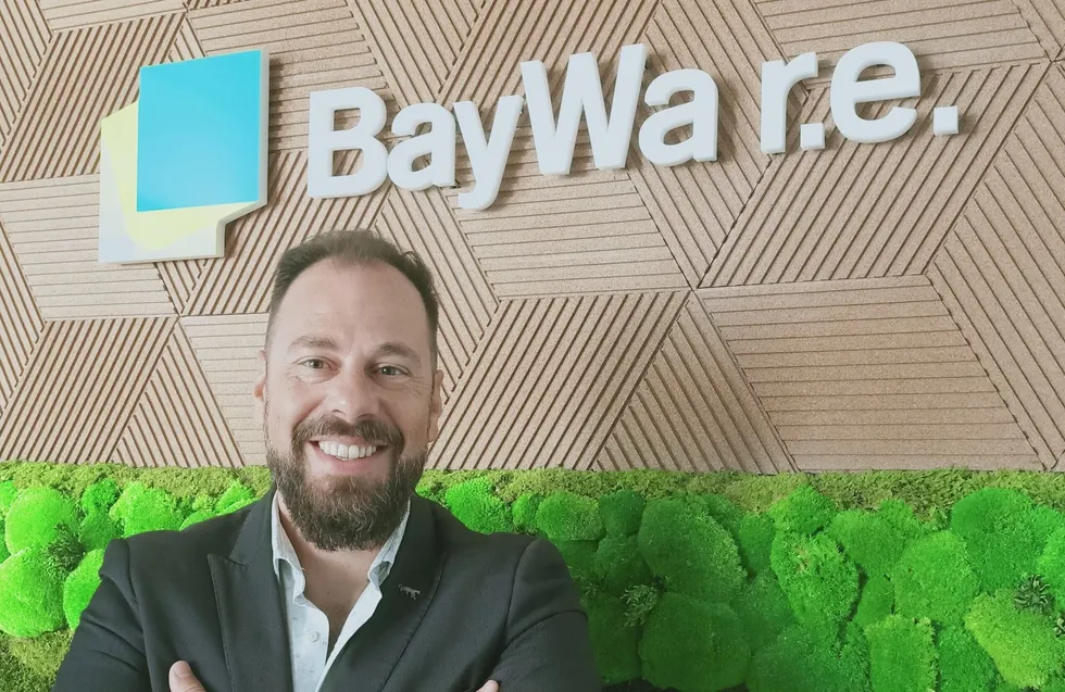 Ricardo Rocha, offshore wind technical director with BayWa r.e