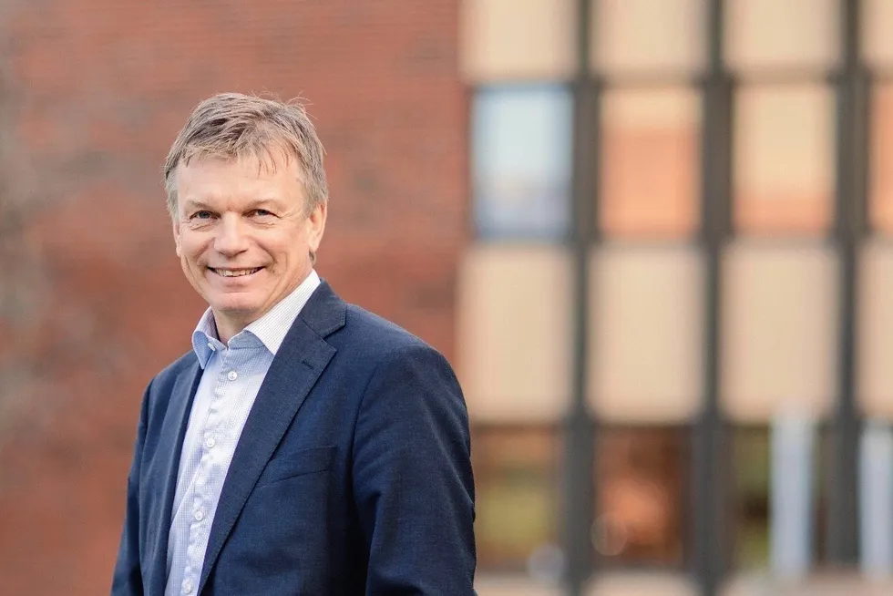 Konsernsjef Semming Semmingsen er positiv til vindkraft i Finnmark.
