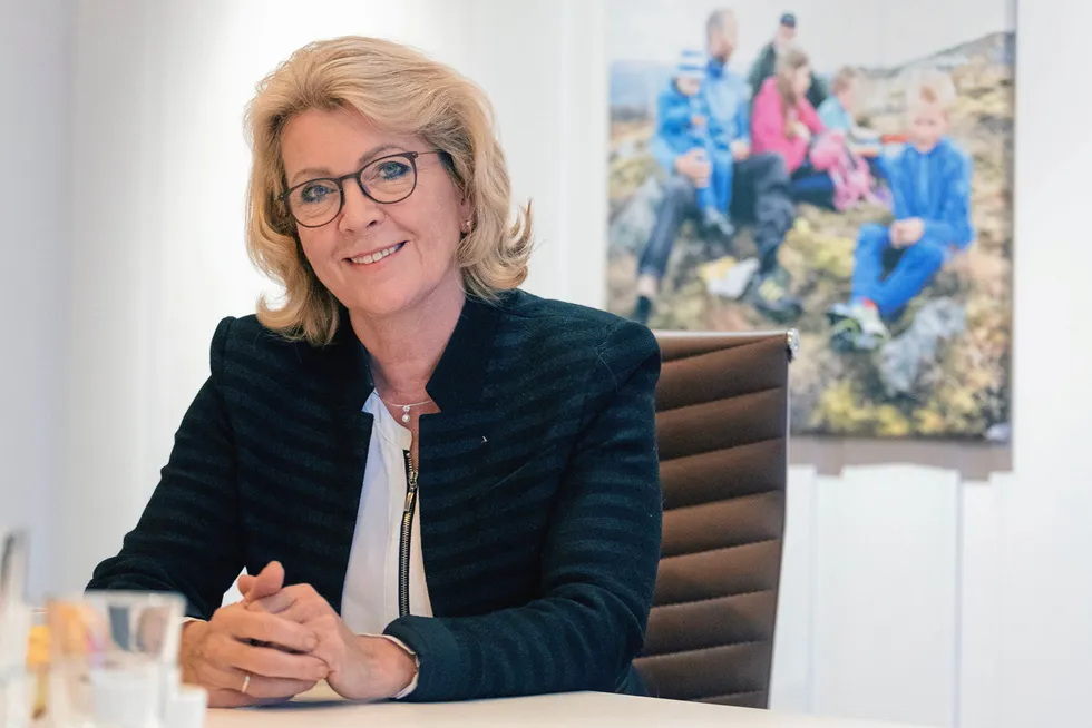 Åslaug Haga meldte fredag at hun gir seg i jobben som administrerende direktør i Fornybar Norge.