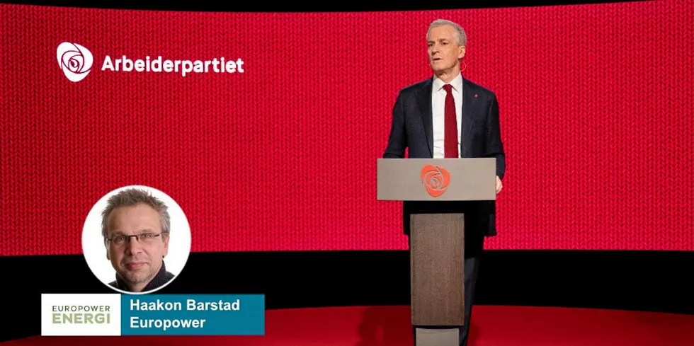Ap-leder Jonas Gahr Støre ledet personlig programkomiteens arbeid. Ingenting tyder på at det er energipolitikk han er mest engasjert i.