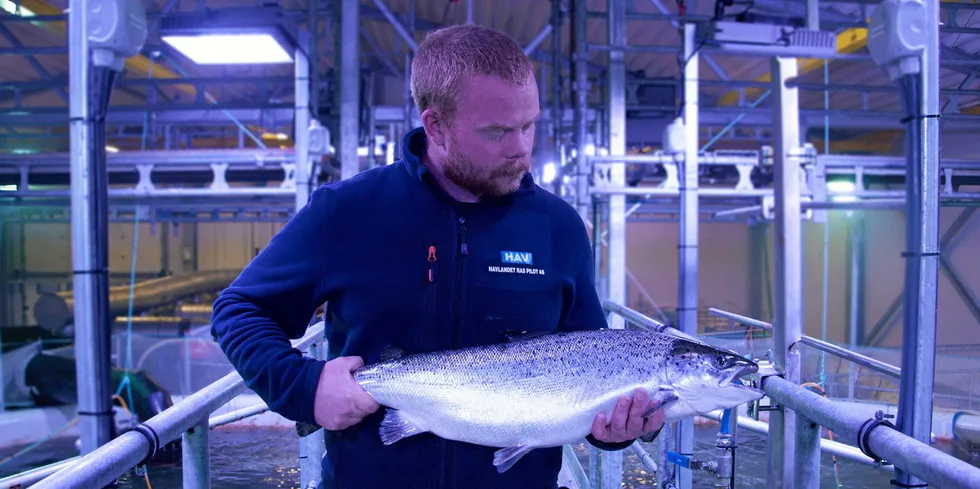 Driftssjef Fredrik Grahl-Jacobseni Havlandet.