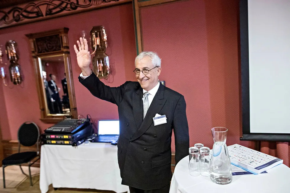 Styreleder Bijan Mossavar-Rahmani i DNO varsler utbytter og kraftig økt produksjon fra Kurdistan.