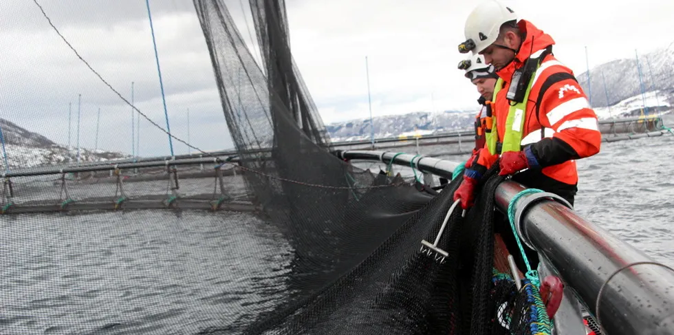 Nordlaks er stort lokaleid selskap med virksomhet både i Nordland og Troms, her fra en lokalitet i Kvæfjord kommune. Nordlaks-eier Inge Berg vil måtte betale mye mer formuesskatt med en ny måte å verdsette konsesjonene.