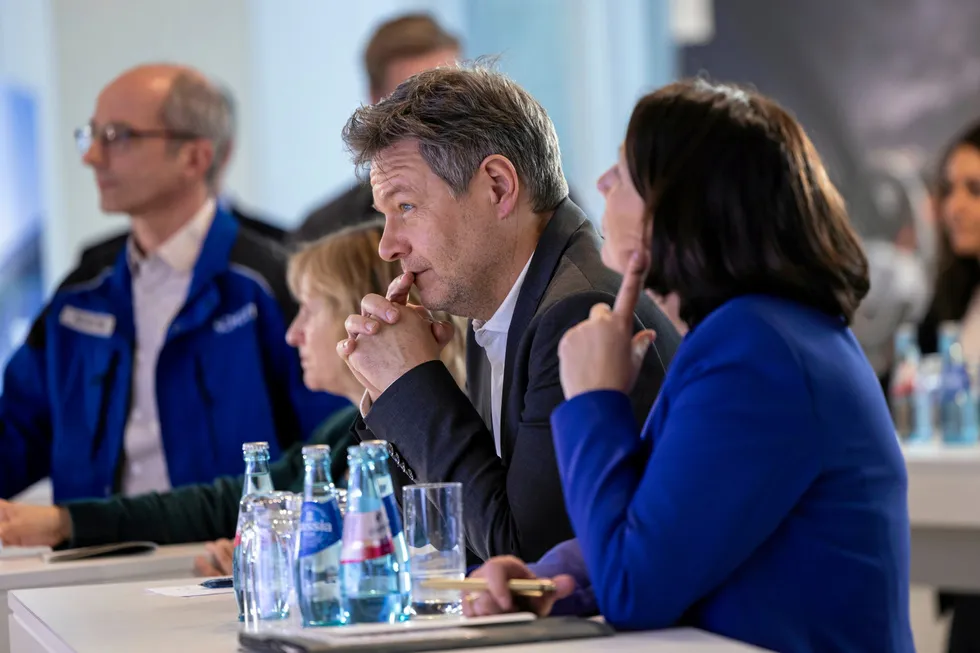 Robert Habeck, Germany's minister for economic affairs and climate action