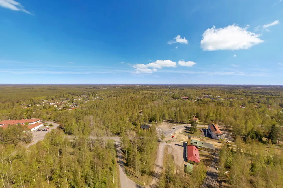 A view of the Outokumpu region from the local mining museum.