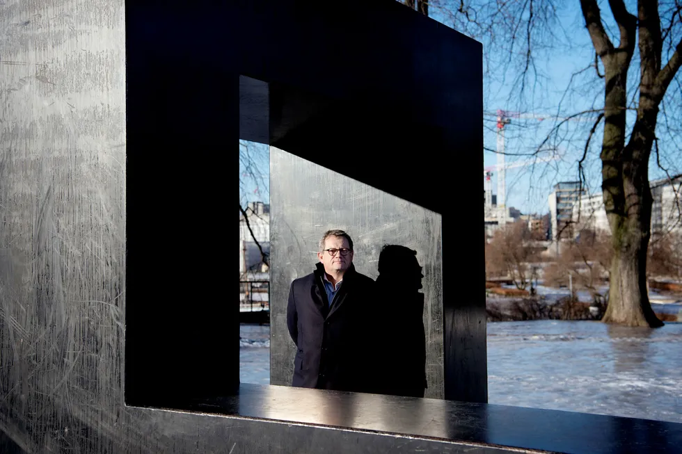 – Vi har ikke hatt den veksten vi er vant med, sier Morten Fon, konsernsjef i Jotun. Foto: Elin Høyland