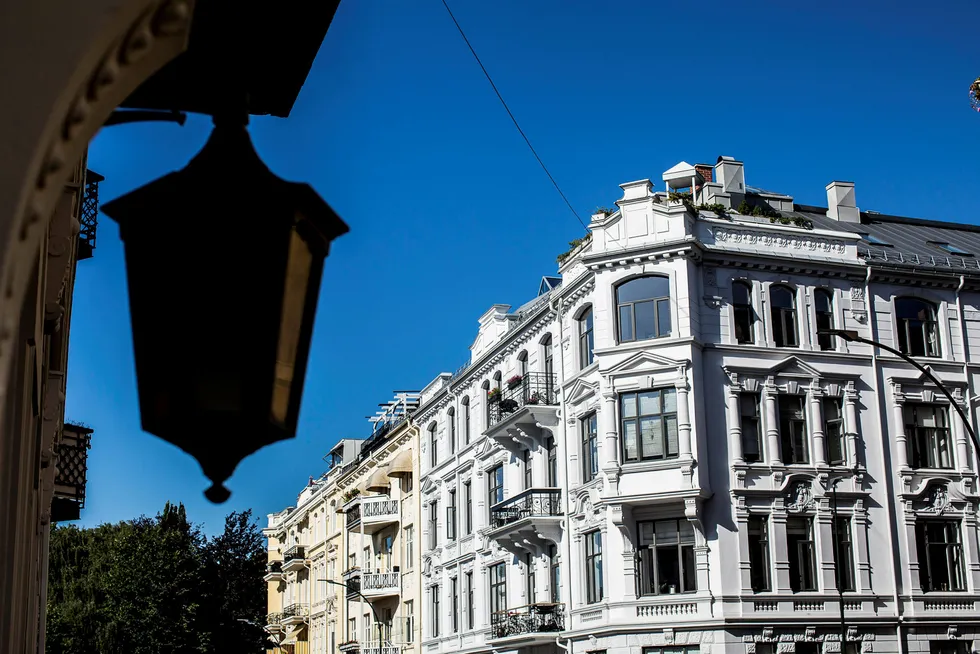 Oslo skiller seg særlig ut med en boligprisnedgang i siste kvartal på 5,9 prosent, ifølge Eiendom Norge. Foto: Gunnar Blöndal