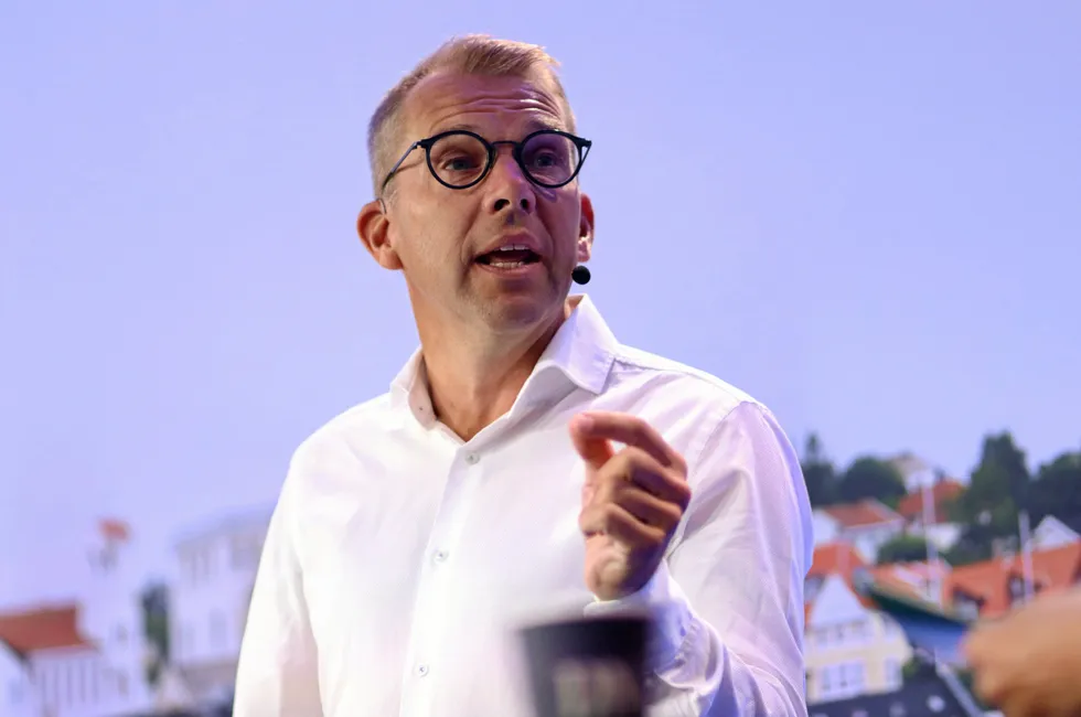 Konsernsjef i Å Energi, Steffen Syvertsen.