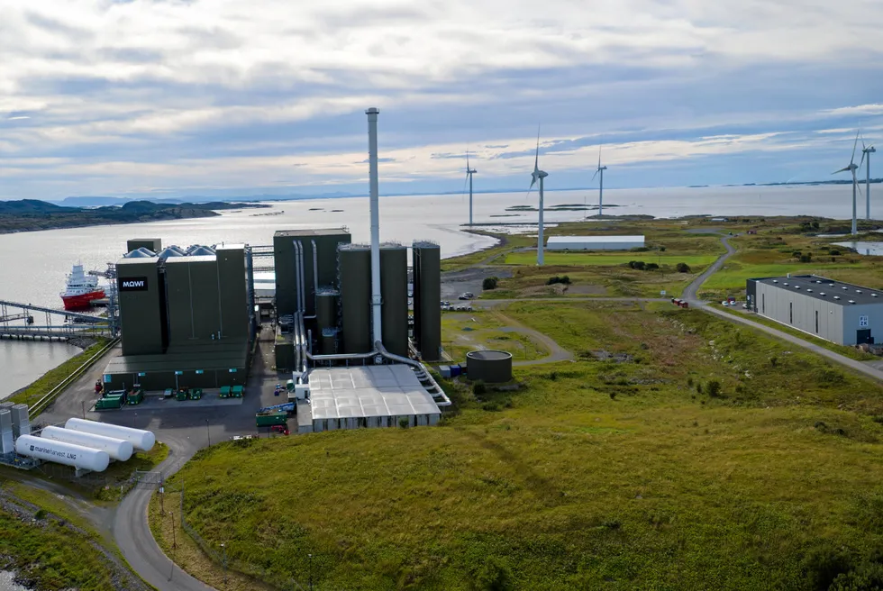 Greenstat er medeier i tre av vindturbinene på Valsneset i Ørland kommune.