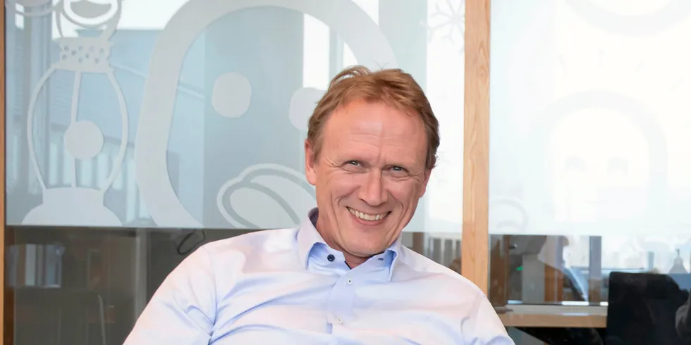 Elmera har som et mål å doble antall kunder med solkraftproduksjon årlig. Rolf Barmen i Elmera.