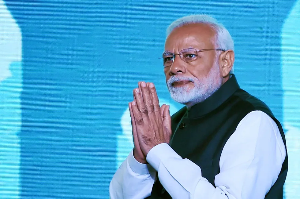 Indian Prime Minister Narendra Modi.
