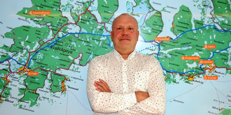 Arnt Winther og hans kongerike. Lofotkraft består av en rekke virksomheter, deriblant nettselskapet Elmea. – Vi har alle utfordringene alle nettselskaper i Norge har til sammen, sier konsernsjefen.