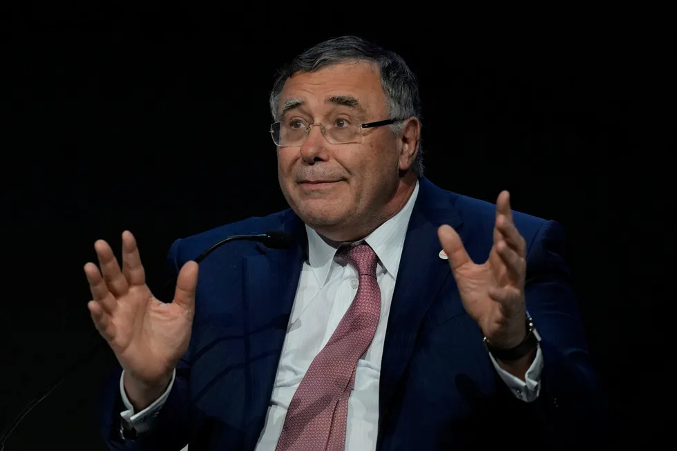 TotalEnergies chief executive Patrick Pouyanne.