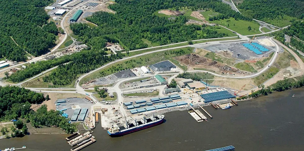 Port of Coeymans.