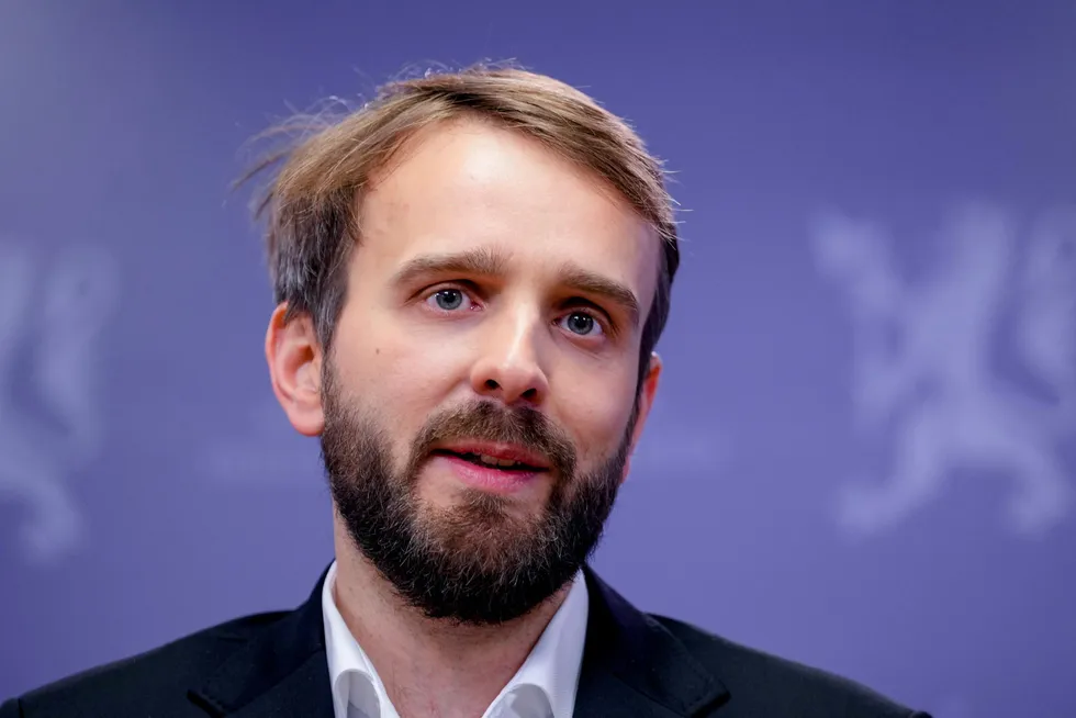 Næringsminister Jan Christian Vestre.