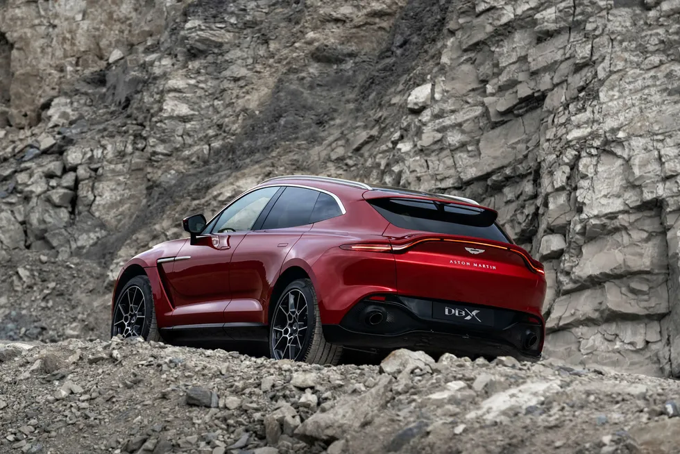 Aston Martin DBX blir det britiske sportsbilmerkets første suv.