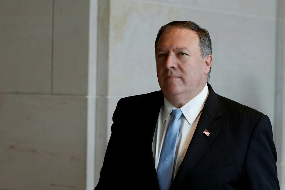 Central Intelligence Agency (CIA)- sjef Mike Pompeo og hans underordnede vil ikke svare på The New York Times' opplysninger om at Kina skal ha drept og fengslet en rekke CIA-agenter mellom 2010 og 2012. Foto: Aaron P. Bernstein/Reuters/NTB Scanpix.