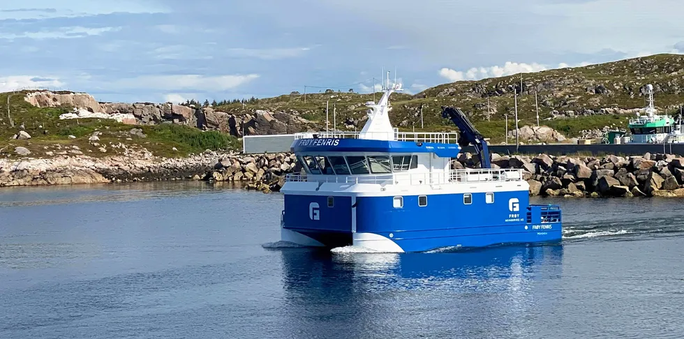 «Frøy Fenrik», notvaskebåt til Frøygruppen.