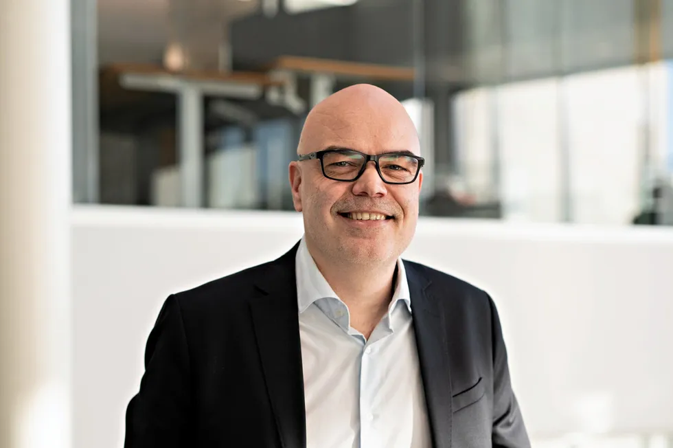 Frode Klokk. Ny verftsdirektør hos Vard Brattvaag.
