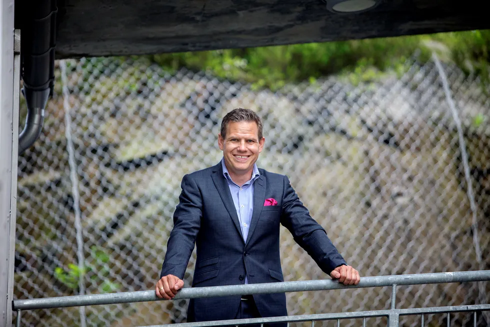 Konsernsjef Børge Astrup i Puzzel mener selskapet har vunnet kontrakten for Europas største skybaserte kontaktsenter. Foto: Javad Parsa