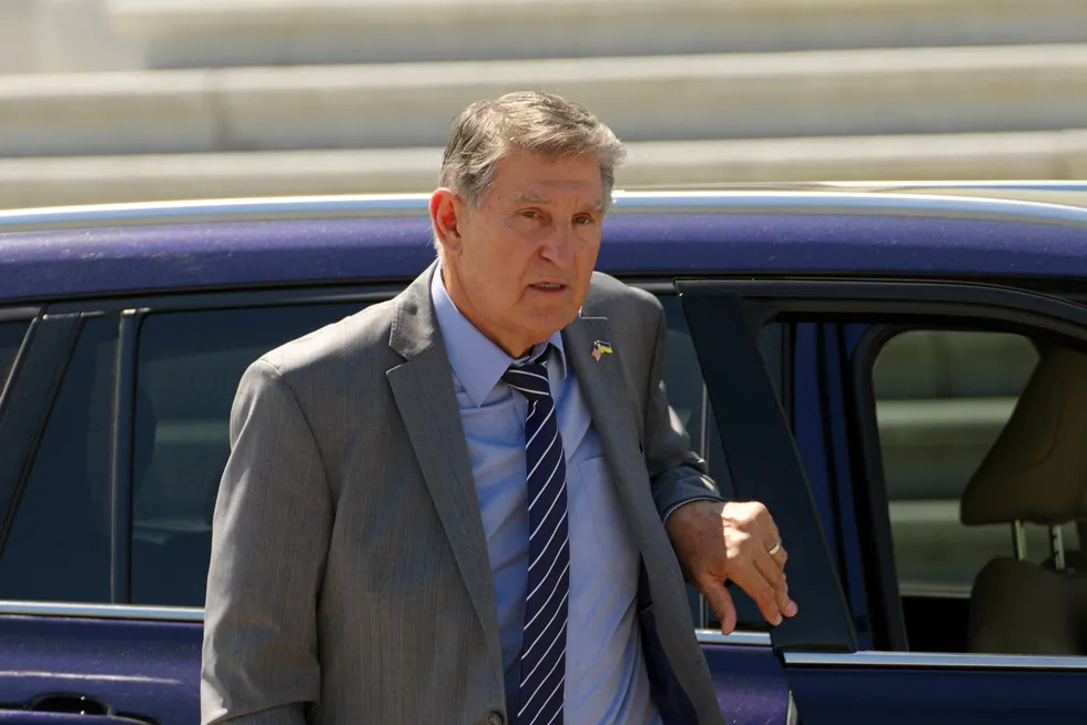 Joe Manchin, US senator for West Virginia.