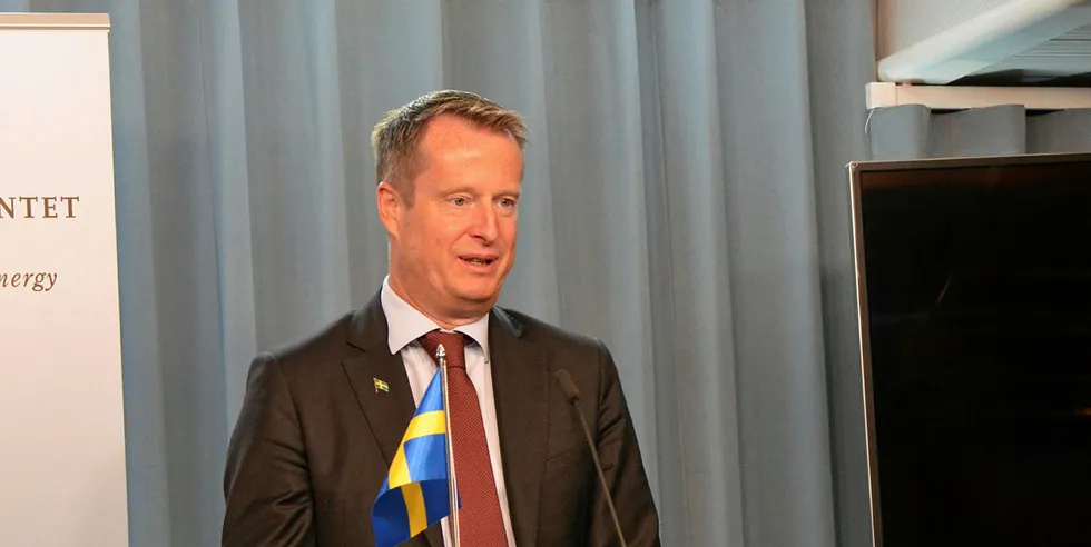 Anders Ygeman, Sveriges energiminister, vil gjerne ha flere kabler til Norge, men forstår også at Norge vil foretrekke å legge utvekslingsforbindelser til land med høyere priser enn Sverige.