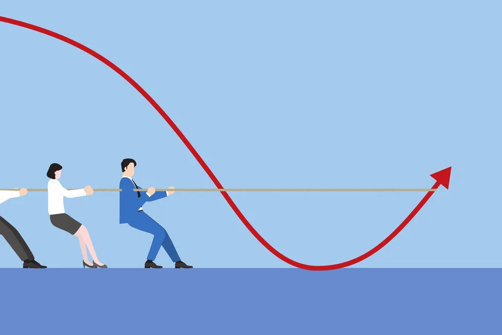 Image representing the effort to turn around a struggling business.